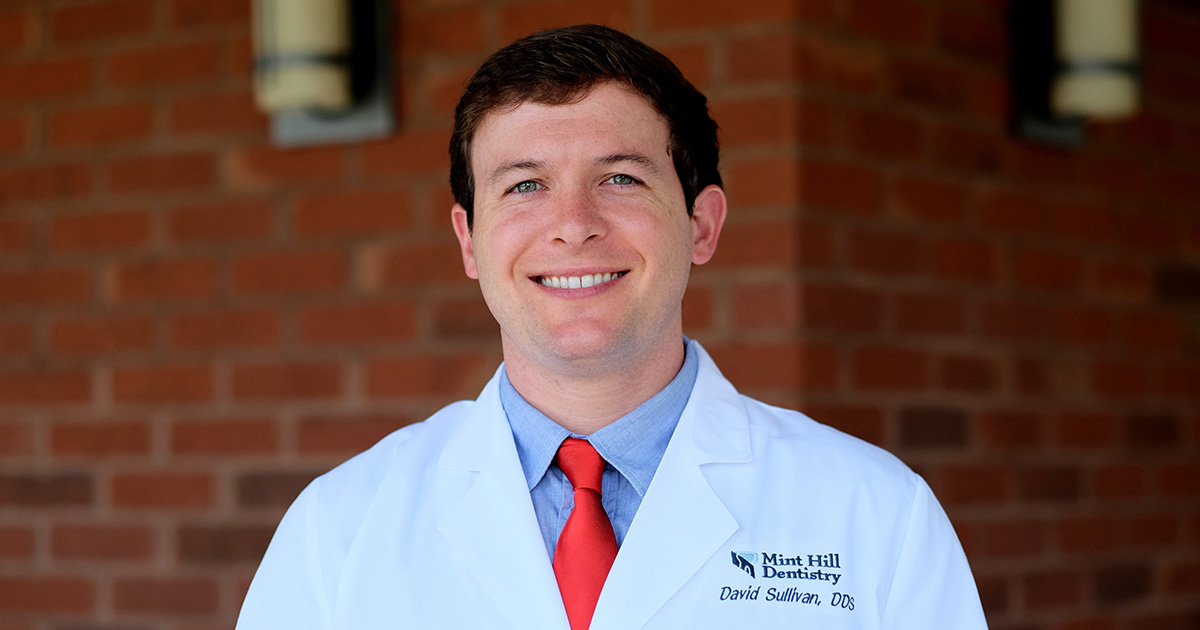 Dr. David Sullivan Joins Mint Hill Dentistry Dentist Charlotte NC
