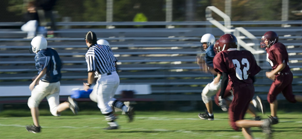 School Athletics In Full Gear